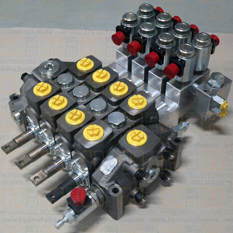Válvula de controle direcional hidráulica de hidrocontrole HC-D16/7 350bar