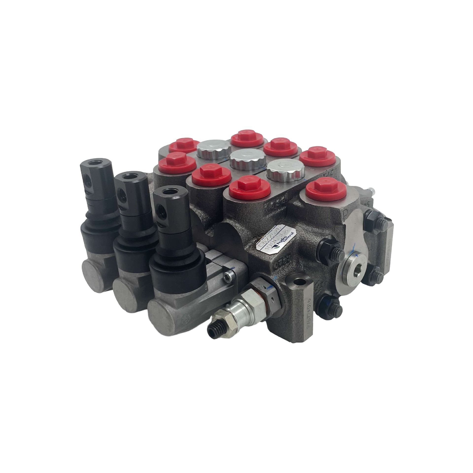 Monobloco & Válvula de controle hidráulica seccional Hydrocontrol HC-D4/3-IL009-160 W002AH001F001A-TN G04