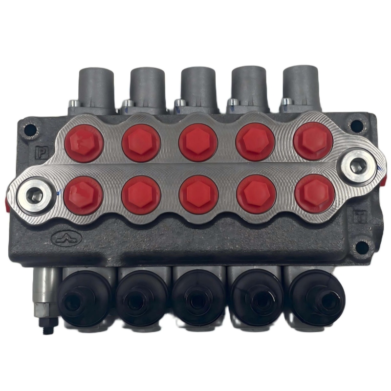 Valvoil SD5 / 5-P (KG3-160) / 18L / 18L / 18L / 18L / 18L / AET Válvula de controle direcional manual monobloco para a metalurgia marinha equipamento hidráulico móvel 5 bobina
